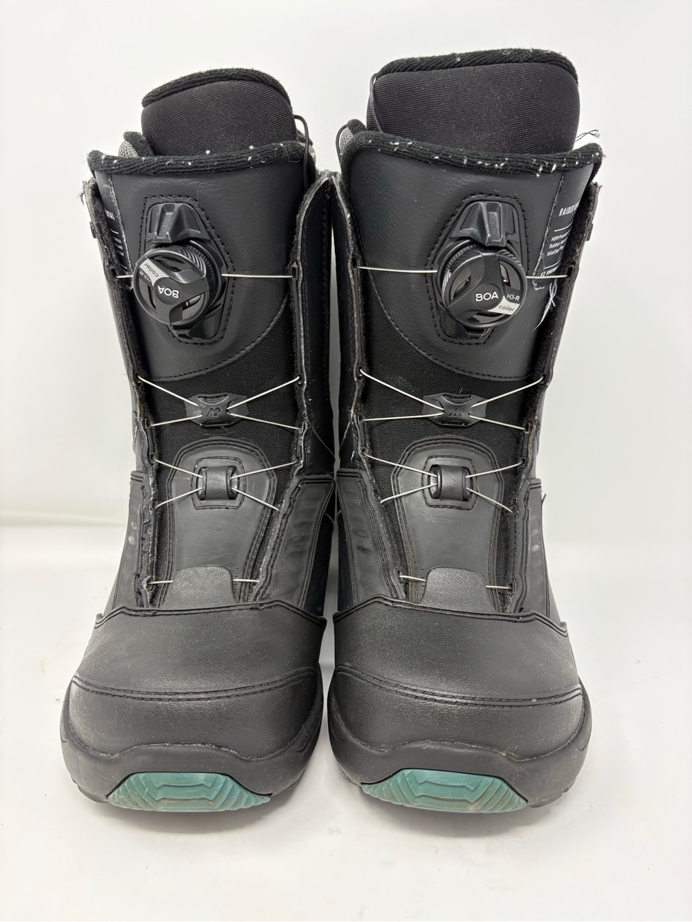 K2 Raider Rental Men’s Size 8 BOA Snowboard Boots Black - Picture 2 of 6